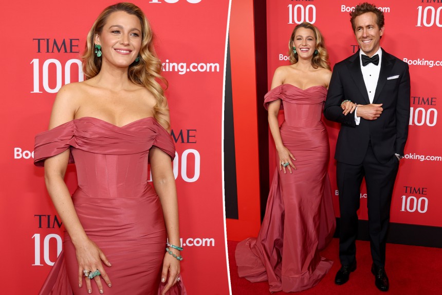 Blake Lively at the 2025 Time100 Gala Channels the Glamour of Prom Night